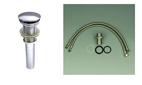 Laiton de qualité et verre trempé pour l'évier cascade de lavabo Gowe - 4