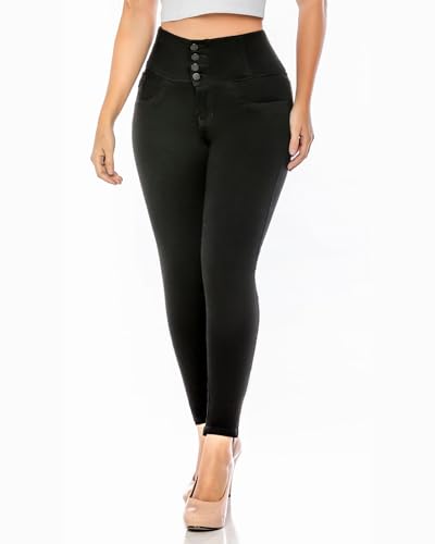 J8912 - High Wide Waist Skinny Jean for Women2