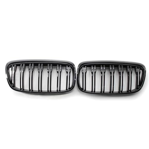 Calandre avant en maille noire pour F45 5 places et F46 7 places grille de pare-chocs centrale