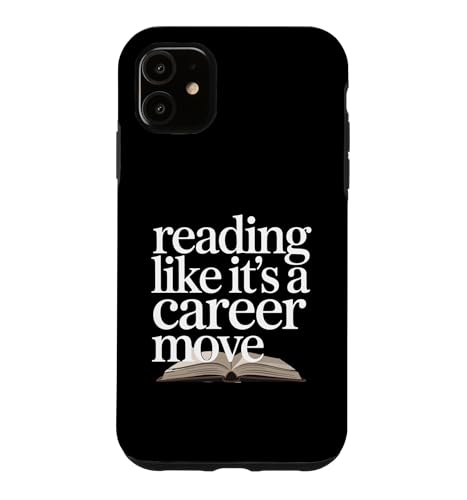 �Ǐ��̓L�����A���[�u�̂悤�ɓǂށA�ǎҁA�{�D�� �X�}�z�P�[�X iPhone 11 �p