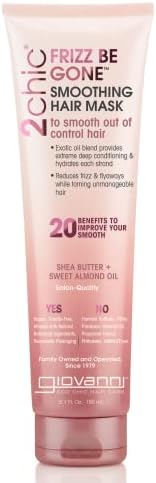 Giovanni 2chic Frizz Be Gone Shea Butter & Sweet Almond Oil Smoothing Hair Mask
