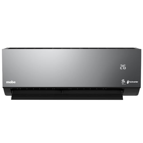 La Mejor Lista de Midea Mini Split los más recomendados. 45 Mabe -Aire Acondicionado Mini Split Inverter Frío-Calor 115 V 1 Tonelada (12,000 BTU) Espejo - MMI12HAMCAM10