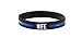 Thin Blue Line Police Officer Awareness Silicone Band 7.5" Assorted Styles (WIFE)