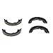 Power Stop B932 Autospecialty Parking Brake Shoe For Chevrolet Captiva Sport, Chevrolet Equinox, GMC Terrain, Pontiac Torrent, Saturn Vue, Suzuki XL-7 [Model Specific]