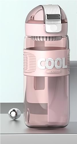 Image of THE VENTI SHOTAY COOL Unbreakable Water Bottle with Sipper BPA Free Tritian, Leak-Proof Water Bottle Ideal for Office, Sports, School, Gym (500ML White)