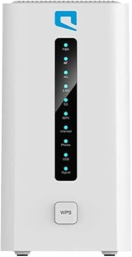 MOBILY Air Fiber 5G Router With High Speed WiFi6 AX1800 5G up to 1800 Mbps speeds Connection up to 5Gbps Download Speed Connect up to 32 devices Supports Mobily Network Only DWR-3000M/MOB White