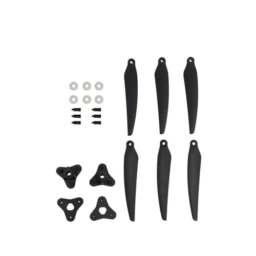Hélice pliante 1159F-1510F tripale pour drone RC 4115 4218
