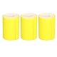 3 Stück Schleifpapierrolle 80 Körnung Keramik Aluminiumoxid Schleifmittel Polieren Holzbearbeitung Aluminiumoxid Schleifpapier Gelb für Sperrholz Möbel Textilien Lack Leder