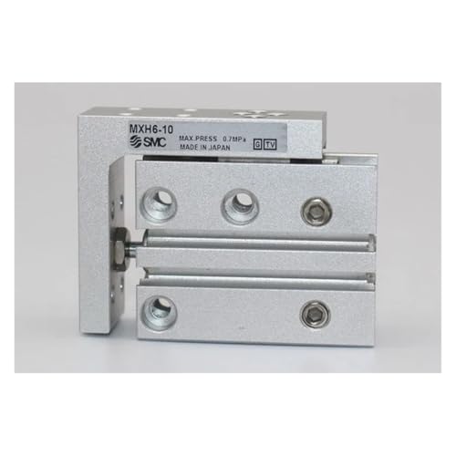Cylindre MXH6 pneumatique de guidage pour table coulissante industrielle compacte - 5