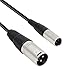 MEIRIYFA Mini-XLR-Stecker auf XLR-Mikrofonkabel, Mini-XLR-3-poliger auf 3-poliger XLR-Karte Audiokabel für BMPCC 4K Kamera, Videoassistent (0,3 m) (Mini-XLR-Stecker auf XLR-Stecker)
