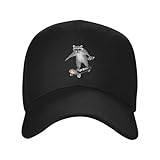 LLIHSDHCC Classics Skate 3 Mapache Gorra de béisbol Sombrero de Pesca de Lujo Gorras Hombre Mujer Deporte Regalo