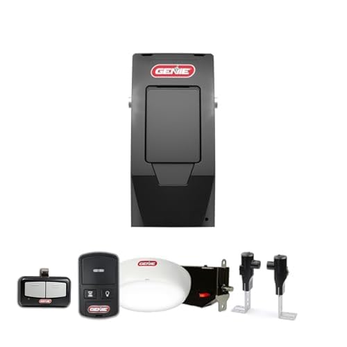 Genie 6072H-O Residential Wall Mounted Garage Door Opener, Black