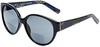 Bi-Focal Reading Sunglasses Kylie in Canterberry-Cobalt w/Grey Lens