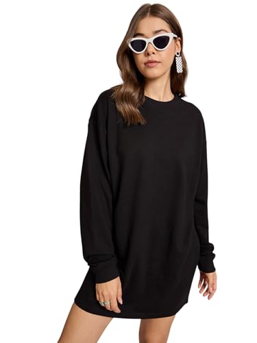Image of Sassafras Women Oversized Sweat Dress