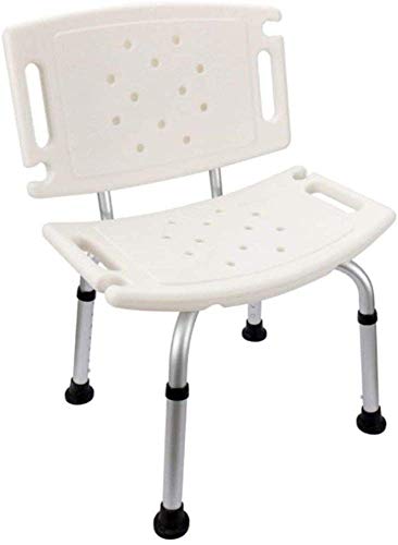 Siège de douche bleu ergonomique pour aménager une salle de bain senior - 2