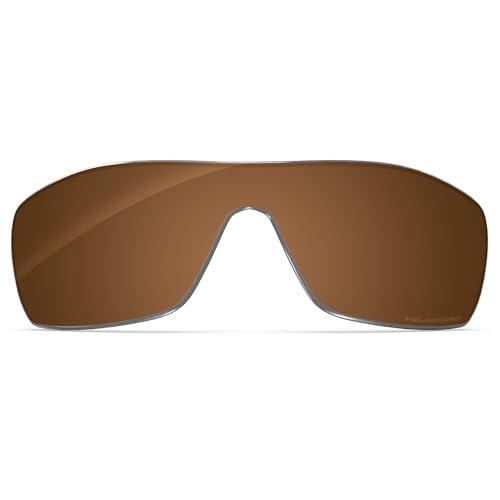 Image of Performance Replacement Lenses Compatible with Oakley Oil Rig, Polarized, UV Protection, Anti-Scratch