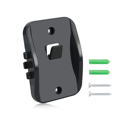 Vacuum Wall Mount for Wyze Cordless Vacuum & S, Compatible with Wyze Replacement Parts Wall Mount Holder Hanger Hook with Charging Cable Management Clip - Vacuum Attachments Accessories