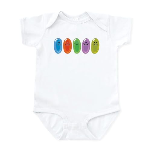 CafePress Jelly Beans Infant Bodysuit Cute Infant Bodysuit Baby Romper