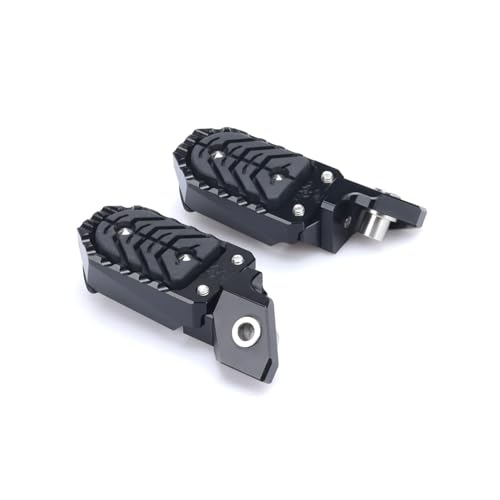 SarUel Kompatibel mit BMW F850GS Adventure F 850 GS Adventure ADV F750GS F 750 GS Motorrad-Fußstütze, drehbar, verstellbare Fußrasten for Fahrer (Color : Noir)
