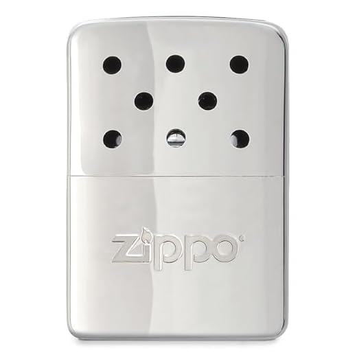 Zippo Unisex 60001661 Hand Warmer High Polish Chrome 6 Hours Handwärmer, 6h, 60.001.661
