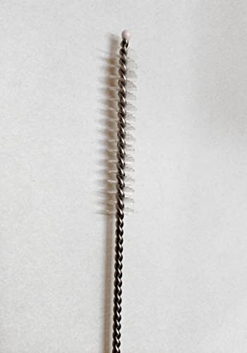 CocoStraw 10 pitillos reutilizables de acero inoxidable con limpiador miniatura 6
