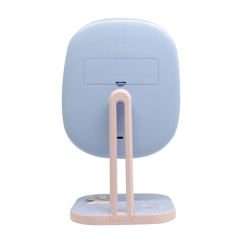 Espejo para maquillaje portátil con luz LED y diseño Snoopy miniatura 3