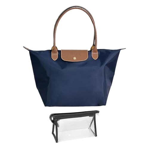 Bolso De Hombro para Mujeres De 1 Pieza, Bolsa De Maquillaje Transparente De 1 Pieza, Bolso De Gran Capacidad, Bolso De Hombro Liviano, Adecuado para Viajar, Desplazamientos, Compras.