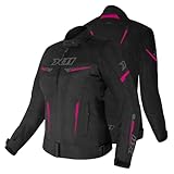 Jaqueta Guard 3 X11 Com Prote??o Feminina Motociclista Motoqueiro (BR, Alfa, GG, Regular, Regular, Rosa)