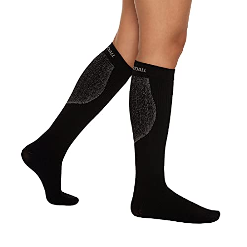 Meia ¾ Kendall Sport 20 – 30mmHg Kendall Preto, M