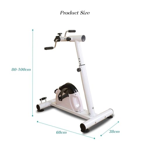 Mini bicicleta estática portátil para brazos y piernas miniatura 2