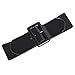 GRACE KARIN Women's Wide Patent Leather Fashion Dress Belt Black 2XL