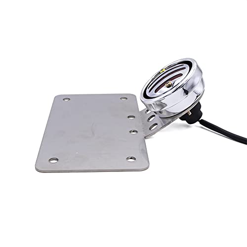 Suporte De Montagem Da Placa Da Luz De Freio Traseira Da Grade Da Motocicleta Para Chopper Bobber Cr