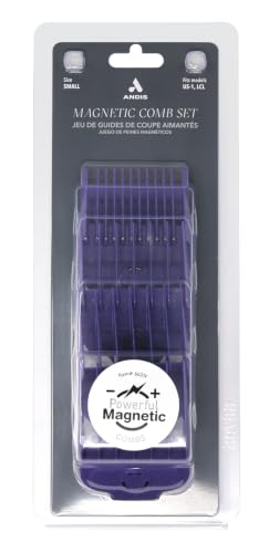 Set de Peines Magnéticos Andis Nano-Silver 5 Pzas Morado miniatura 2