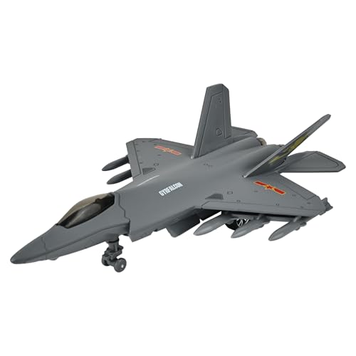 Image of Toys Uncle Diecast Aeroplane Scale Model, (1:400 Fighter Aeroplane with Light and Sound (Type 19))