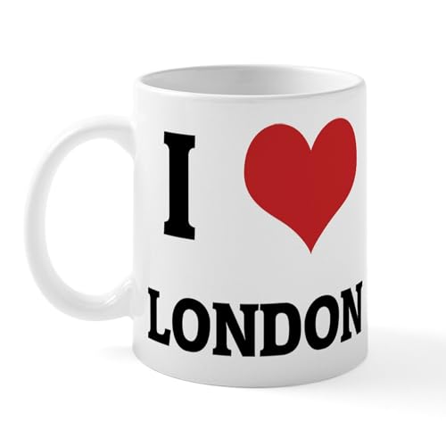 Taza de cerámica 11 oz I Love London miniatura 1