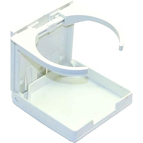 Invincible Marine Folding Drink Holder, White Cover