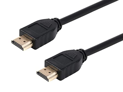 Cable HDMI 4K Monoprice de 6 pies negro con HDR y 18Gbps para televisión