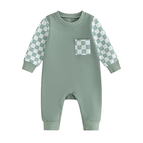 Image of Shejingb 4th of July Baby Outfit Newborn Boy Usa Romper Letter&Flag Embroidery Short Sleeve Jumpsuit One Piece Summer Clothes