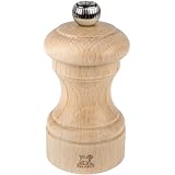 プジョー PEUGEOT 調味料入れ ペッパーミル 胡椒 木製 粗さ調節 容量7g・10cm 手動 小型 フランス製 ビストロ 白木 800-1