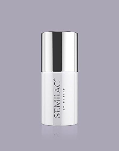 SEMILAC Gel Nail Polish | Long Lasting and Easy to Apply | Perfect for Home & Salon use UV/LED Gel Nails 7ml - 205 Blue Grey.