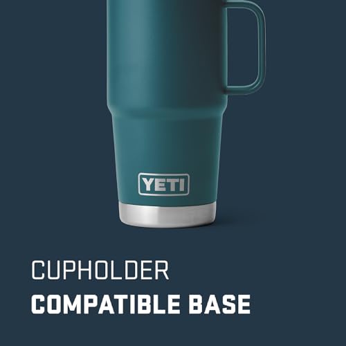 Image of YETI Rambler 20 oz Travel Mug, Stainless Steel, Vacuum Insulated with Stronghold Lid