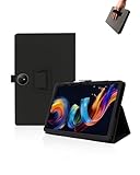 Case for TCL NXTPAPER 11 Plus Tablet 11.5 inch Android 15 Tablets,UYRUREL Leather Slim Folding Stand Cover with Hand Strap Magnet for Men Women Full Protection,Black.