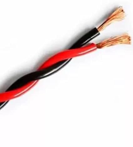 2 Core Red & Black Electrical Wire 0.5 Sq mm (30 Meters) : Amazon.in ...