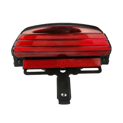 Feu arrière LED moto à trois barres avec garde-boue pour Softail et Dyna 2008