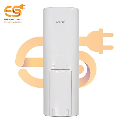 Image of Electronic Spices AC Remote | Compatible with Lloyd AC (Model AC-36B) with AAA Batteries