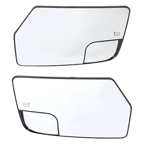 Vitre rétroviseur Ford Expedition miroir blanc chauffant pour trajets hivernaux
