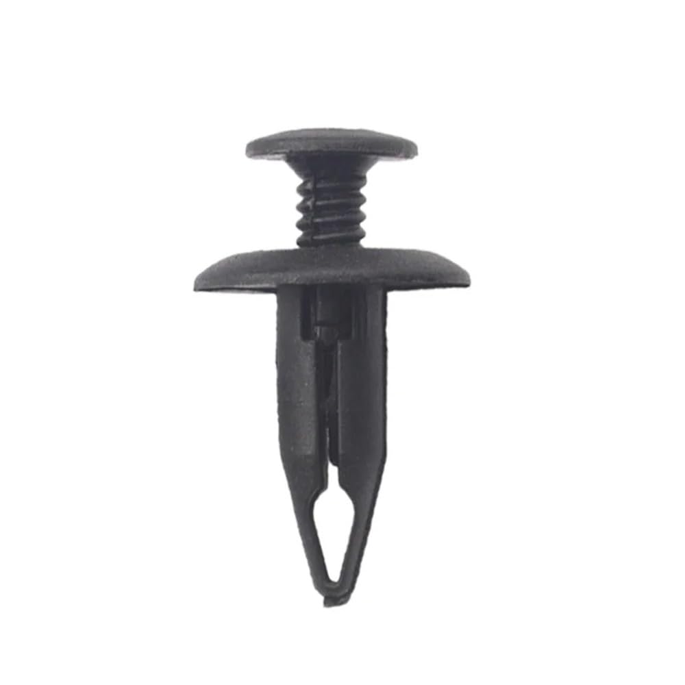 GLBMLMTHZP 50pcs 6.3mm Car Door Trim Panel Clips Fit For Ford Screw Bumper Fender Fastener Cover