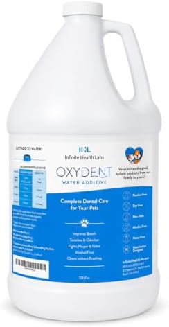 Oxydent Dental Water Additive, Dogs & Cats, 1 Gallon