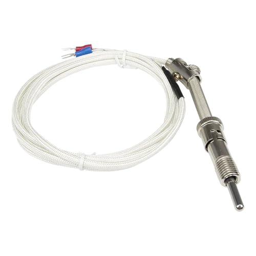 Thermocouple K type 2m FTARS01 haute température en fibre de verre tressée