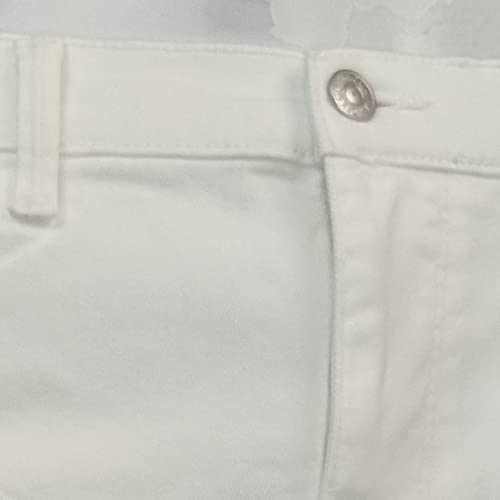 Gloria Vanderbilt Women's Pants Size 14 Straight Leg Capri W/Pockets White3